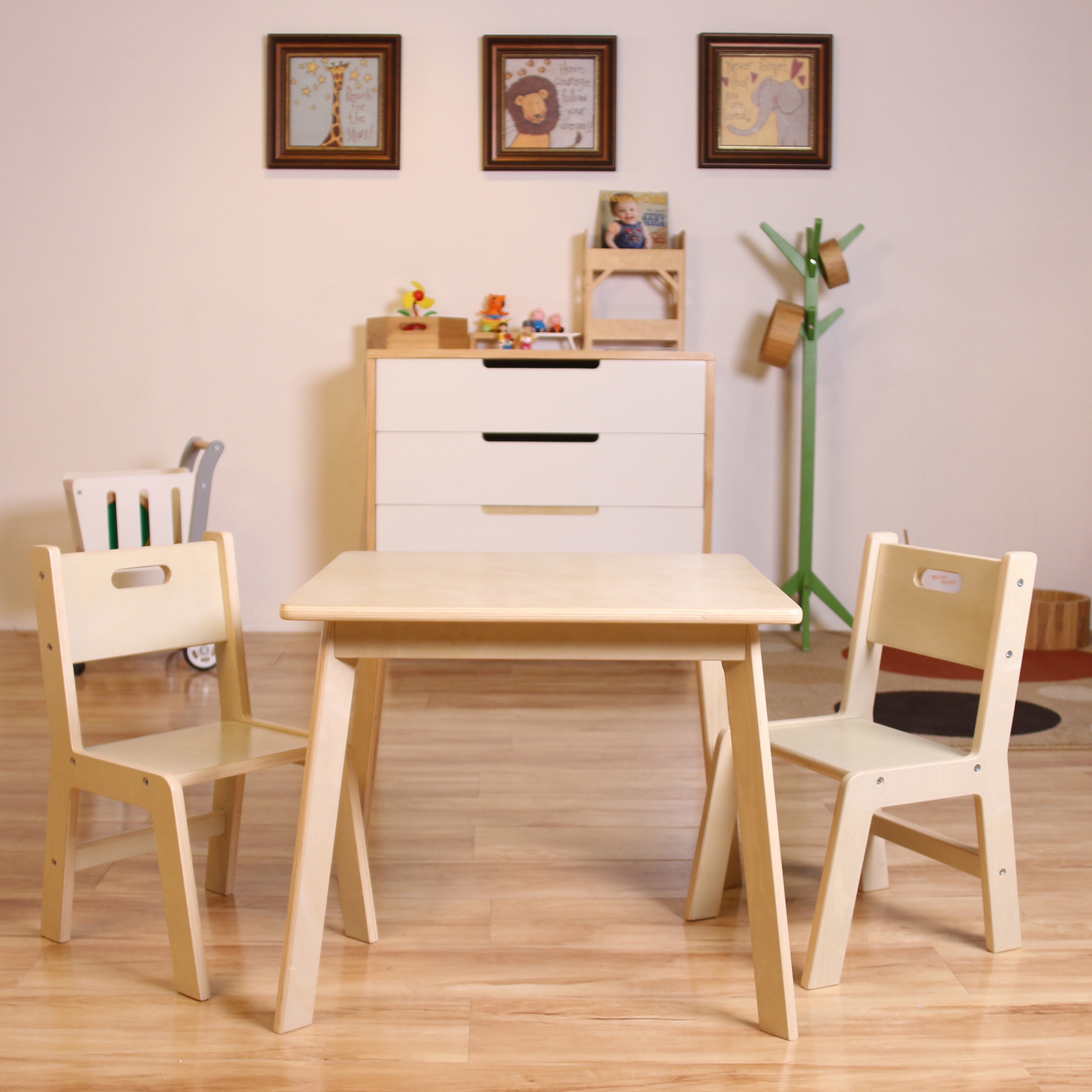 Homish HHMS-038 Tommy Chairs & Table Children Table and Chair Set Kids Furniture