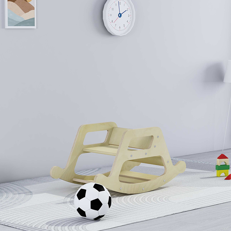 Homish HHRK-004 King Rocker Kids Rocking Toy Child Wooden Toy Rocking Chair