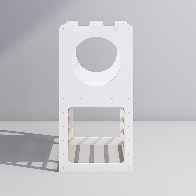 Homish HHGP-007 Climbing Frame Castle Kids Wooden Climber Play Gym Montessori Furniture