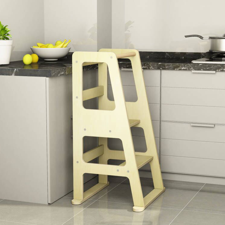 Homish HHLT-011 Plytower Kids Learning Tower Toddler Kitchen Helper Montessori Furniture Step Stool