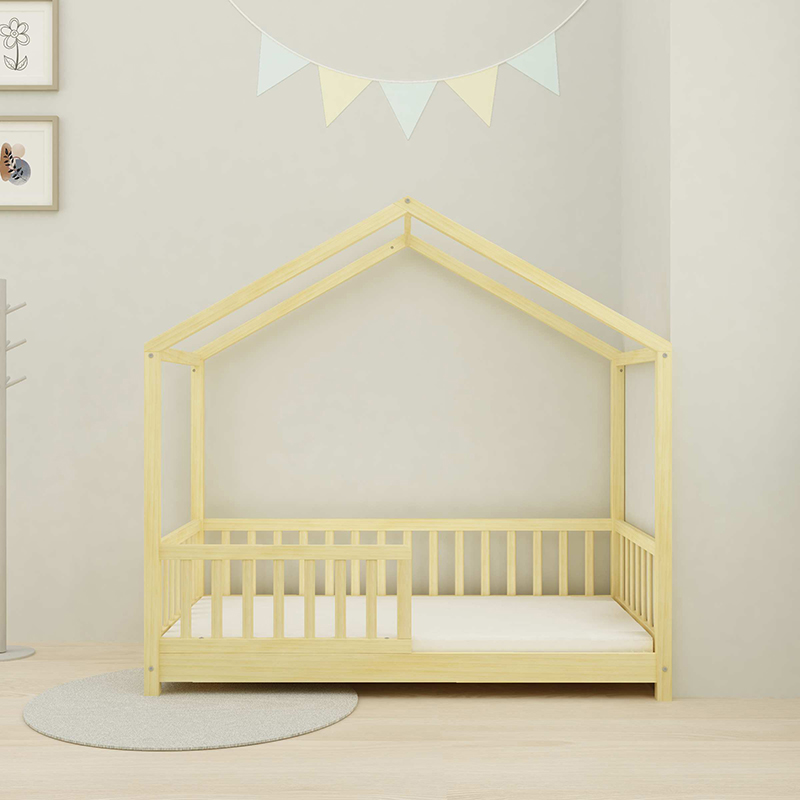 Homish HHKB-011 Solid Wooden Kid Beds Kid House Bed Child Bed Frame Wood Bed