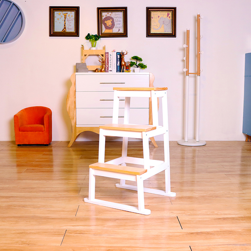 Homish HHST-003 Millder Step Stool Kids Stand Stool Children Learning Stool